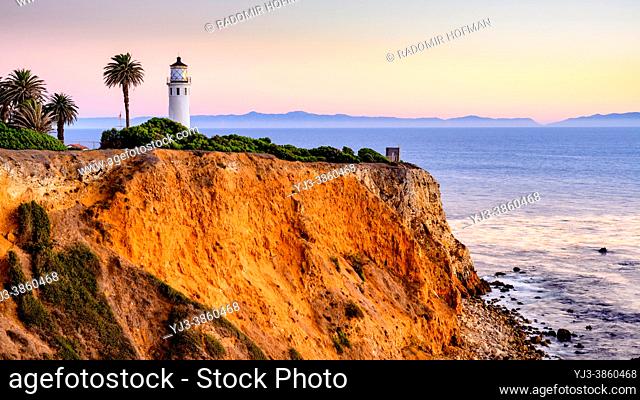 Point Vicente Lighthouse, Rancho Palos Verdes, California, USA