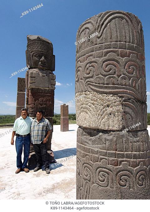 Tula. Toltec archaelogical site. Mexico