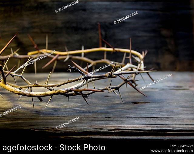 crown of thorns symbol of the christian religion