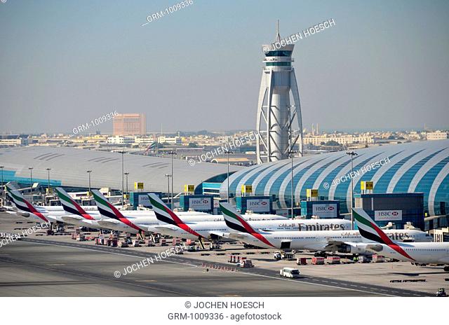 Terminal 3 of Dubai International Airport, Dubai, UAE