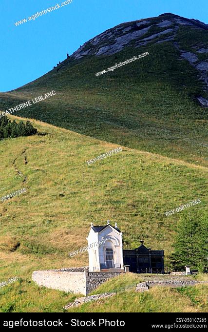 Stations of the Cross. Our Lady of La Salette. La Salette-Fallavaux. Isere. Auvergne Rhône-Alpes. France. Europe