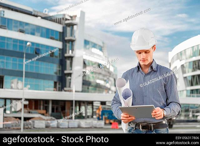 The concept of using new technologies as an engineer in the construction industry