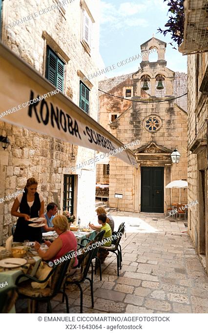 Prijeko street, Dubrovnik, Dubrovnik-Neretva county, Croatia, Europe