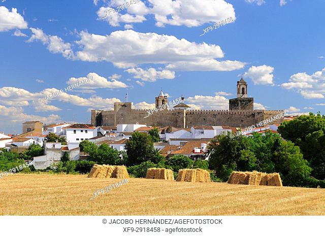 Castle of Fregenal de la Sierra. Badajoz province. Extremadura. Spain