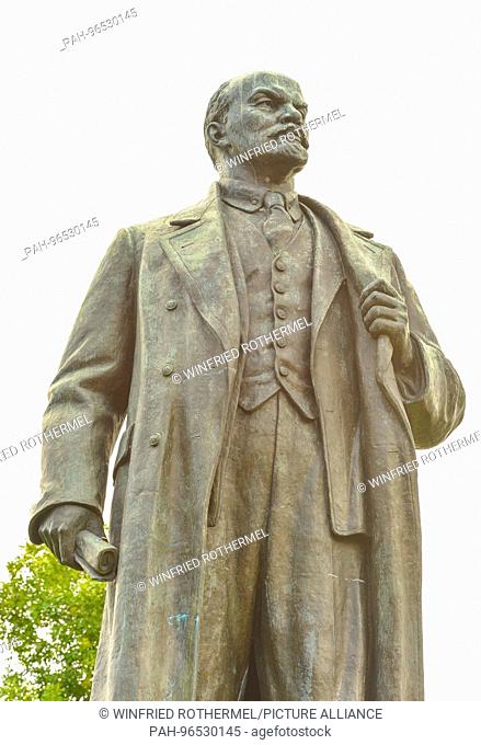 Lenin memorial, Kronstadt, Aug. 18, 2017 | usage worldwide. - Kronstadt/Russia