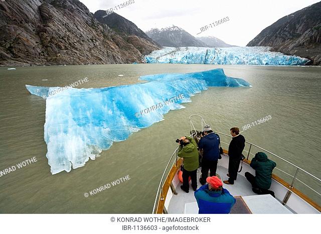 Dawes Glacier, Endicott Arm, Inside Passage, Southeast Alaska, Alaska, USA, North America