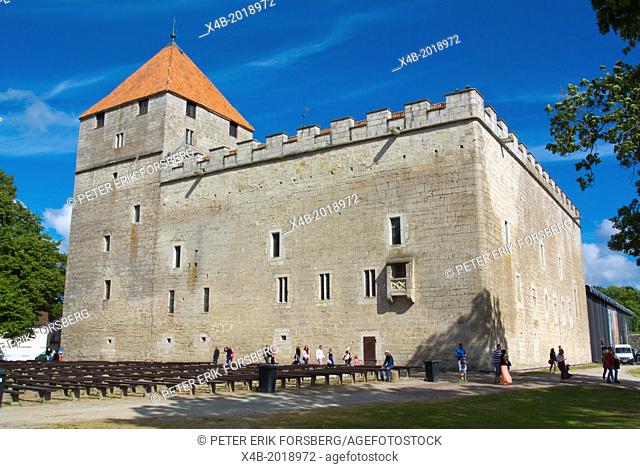 Piiskoplinnus the bishop's fortress Kuressaare town Saaremaa island Estonia northern Europe