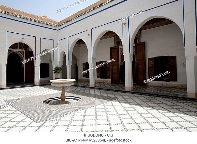 Courtyard, Bahia Palace