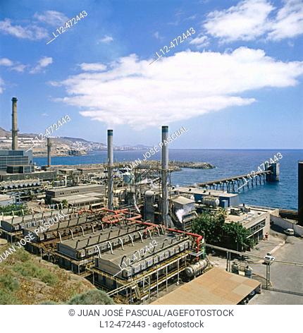 Desalination plant, Jinamar. Gran Canaria, Canary Islands. Spain