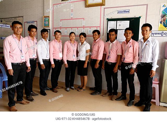 Chamroeun microfinance Battambang branch office team