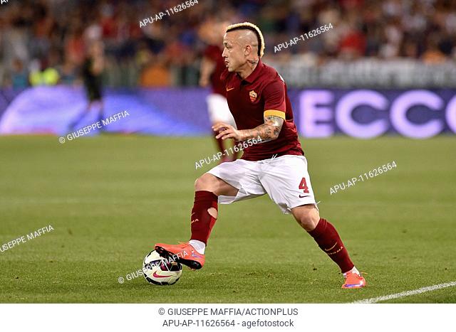 2015 Serie A Football Roma v Palermo May 31st. 31.05.2015. Rome, Italy. Serie A Football. Roma versus Palermo. Radja Nainggolan in action for Roma