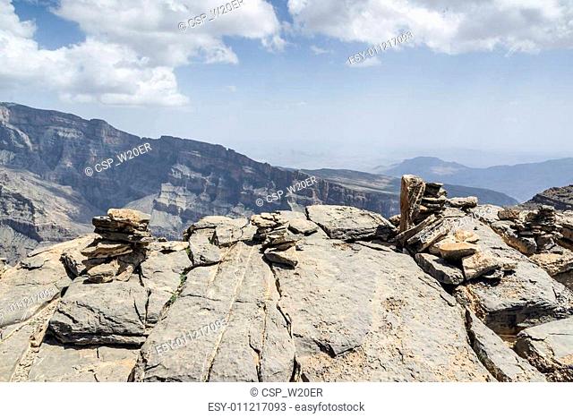 Rocks Jebel Shams