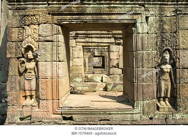 Preah Khan Temple ruins, Angkor, UNESCO World Heritage Site, Siem Reap, Cambodia