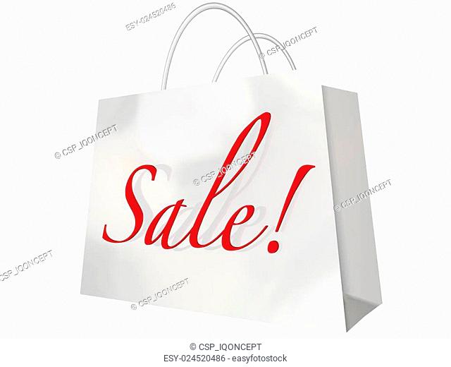 Sale Shopping Bag Customer Store Event Save Money