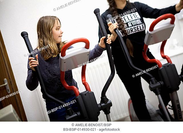 Reportage on the Jeunes Pousses, a follow-up care and pneumo-pediatric rehabilitation unit specialising in climate therapy for asthma