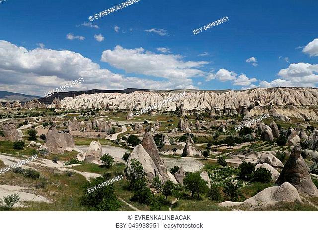 Swords valley in Cappadocia, Nevsehir City, Turkey
