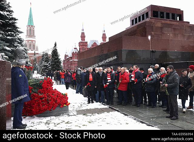 RUSSIA, MOSCOW - DECEMBER 21, 2023: Dmitry Novikov, deputy chairman of the Russian Communist Party's Central Committee, first deputy chairman of the Russian...