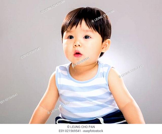 Asian little boy