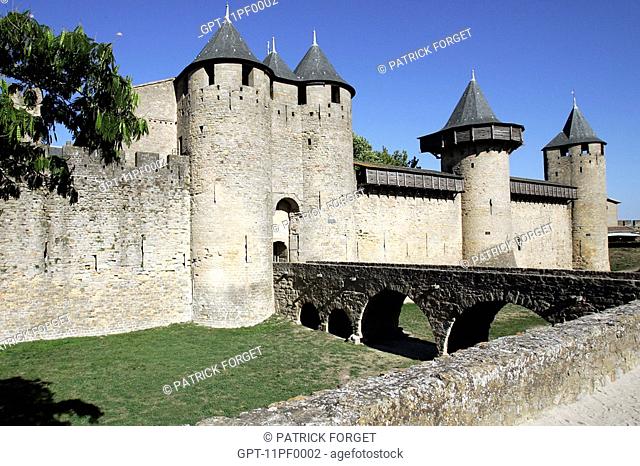 FORTIFIED TOWN OF CARCASSONNE, AUDE 11, FRANCE