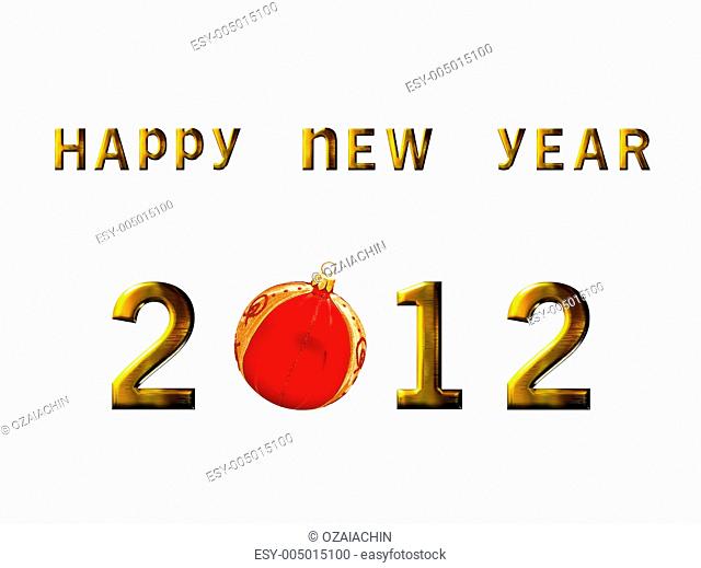 New Year Celebration Card
