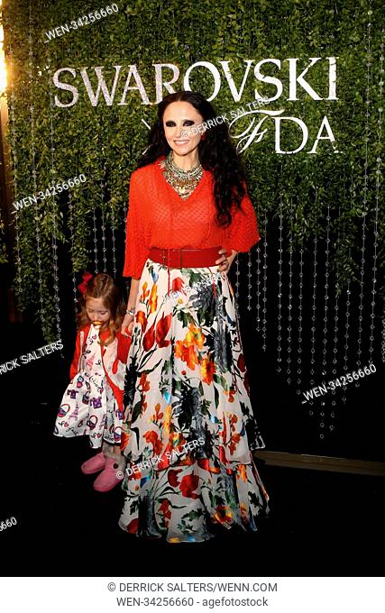 Swarovski x CFDA Celebrates the 2018 Emerging Talent Cocktails Held at the DUMBO HOUSE Featuring: Stacey Bendet Where: New York, New York