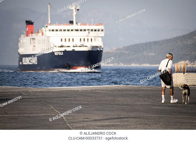 Port of Aegina, Greece, Western Europe