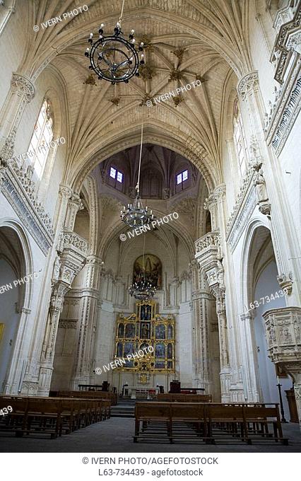 Church in San Juan de los Reyes Monastery  (Juan Guas, 15th century), Toledo. Castilla-La Mancha, Spain