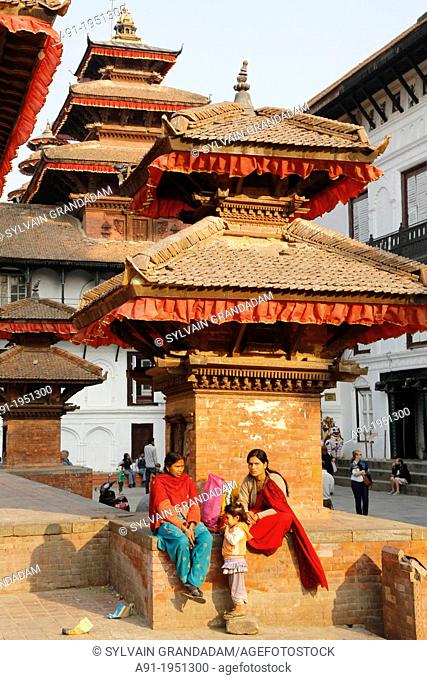 Nepal, City of Kathmandu, the royal Kathmandu Durbar Square, royal palace