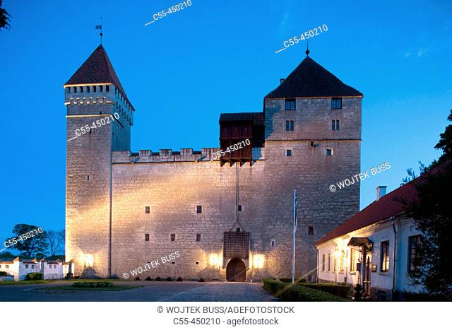 Medieval episcopal castle, Kuressaare. Saaremaa island, Estonia