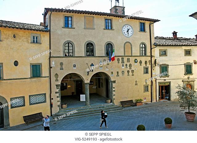 Italy, Radda, 04/07/2015 Radda in Chianti is a town in the province of Siena, Tuscany region of Italy. According to excavations of the village was in 2000 BC...