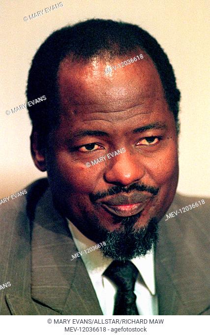 Joaquim Alberto Chissano President Of Mozambique 28 May 1991