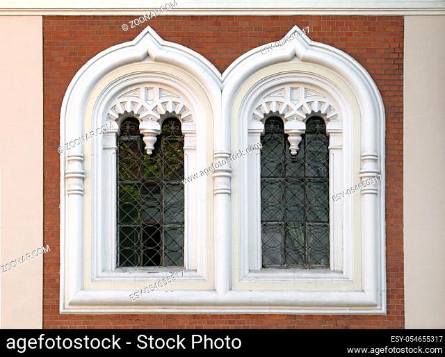 Window of Alexander Nevsky Orthodox Cathedral in Tallinn, Estonia