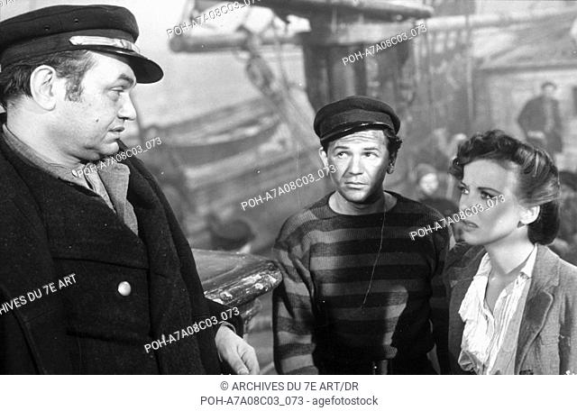 Le vaisseau fantôme The Sea Wolf (1941) USA Edward G. Robinson, John Garfield, Ida Lupino  Director: Michael Curtiz. WARNING: It is forbidden to reproduce the...