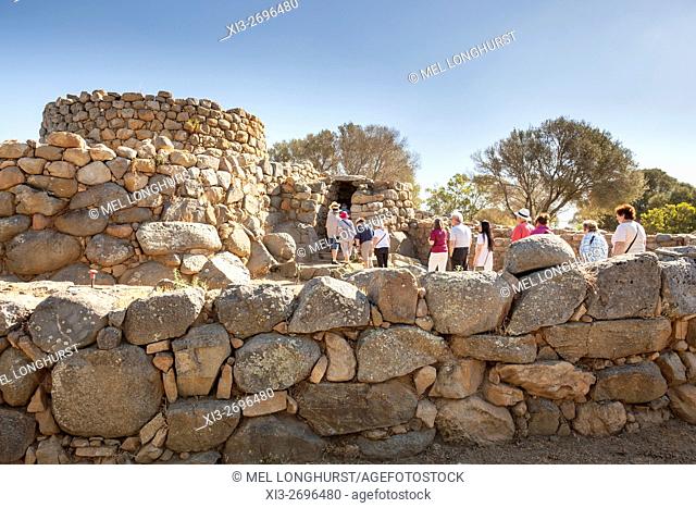 Nuraghe La Prisgiona Archaeological Site, Arzachena, Sardinia, Italy