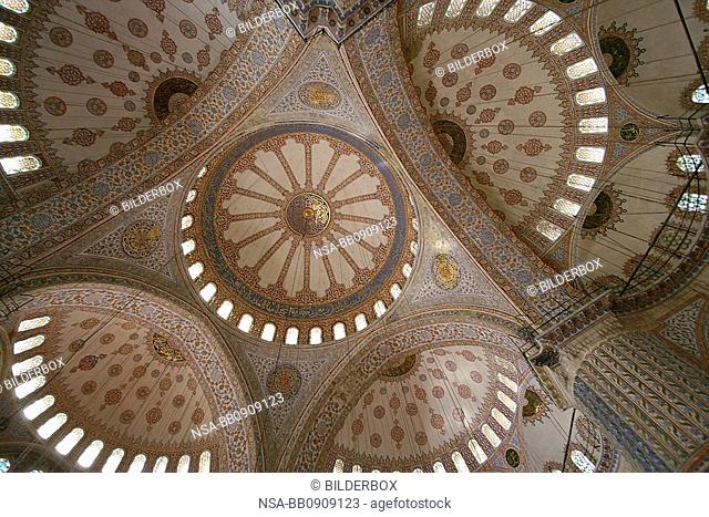 Turkey, Istanbul, blue mosque