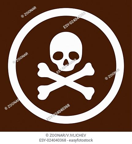 Death Rounded Vector Icon