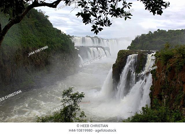 Cataratas del Iguazu, Iguazu Waterfalls, Iguassu Falls, Puerto Iguazu, Misiones, Argentina, South America