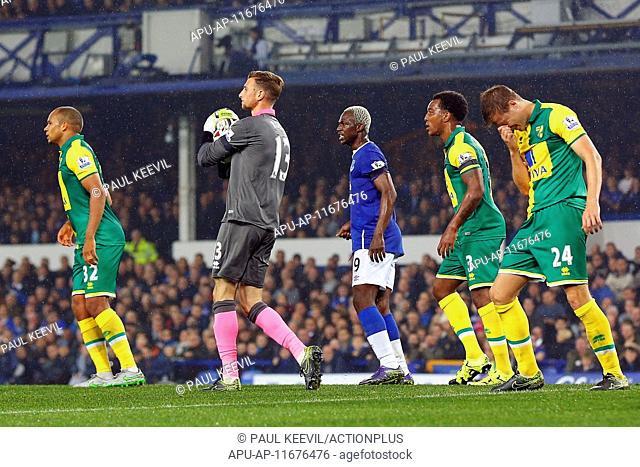 2015 Capital One Cup Everton v Norwich Oct 27th. 27.10.2015. Goodison Park, Liverpool, England. Capital One Cup match. Everton versus Norwich