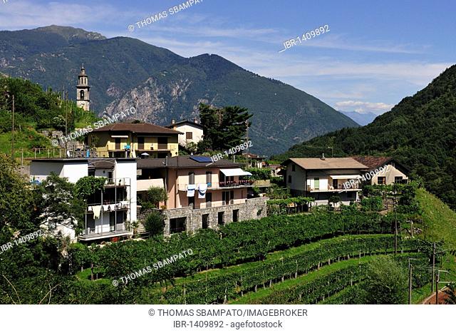 Intragna in Centovalli, Canton of Ticino, Switzerland, Europe