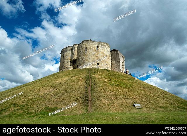 Great Britain, England, Clifford's Tower in York