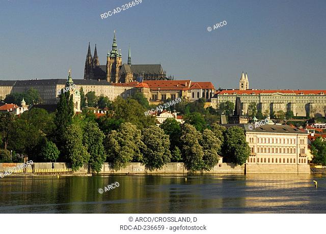 Saint Vitus's Cathedral and Castle of Prague, Hradschin, Prague, Czechia