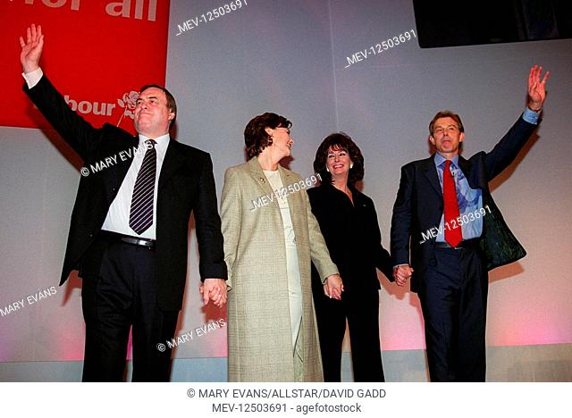 Tony Blair, John Prescott & Wives. Labour Conference 2000 Labour Party Conference 2000 Brighton, Labour Party Conference 2000 09 January 2001