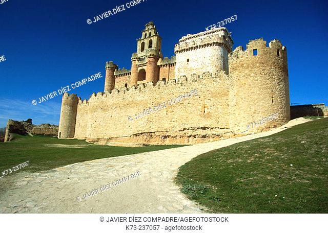 Castle (15th-16th century) of Turégano. Segovia province. Spain