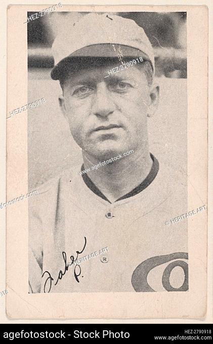 Faber, P., from Baseball strip cards (W575-2), ca. 1921-22. Creator: Unknown