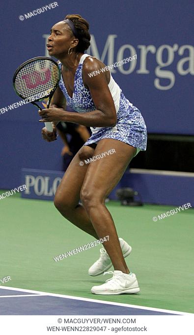 2015 US Open Tennis at the USTA Billie Jean King National Tennis Center - Day 3 Featuring: Venus Williams Where: New York City, New York