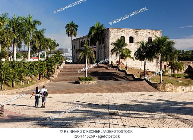 Palace Alcázar de Colón and Calle las Damas, Santo Domingo, Dominican Republic