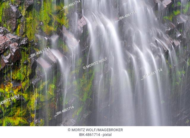 Narada Falls, waterfall, long exposure, Mount Rainier National Park, Washington, USA