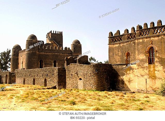 Old palace Gemp Gondar Ethiopia