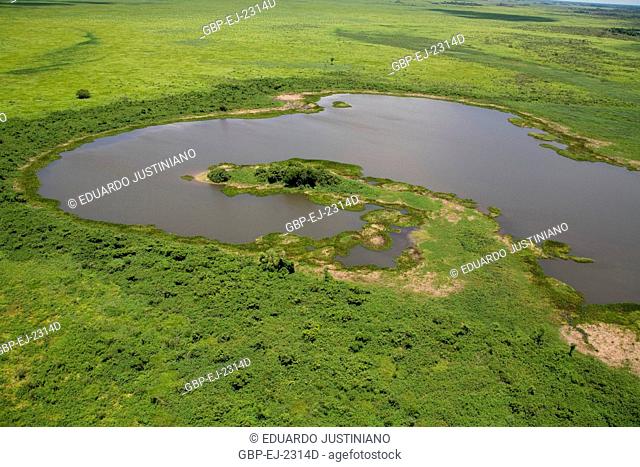 Fly over on the Pantanal Sulmatogrossense, Abandoned Intrigues, Miranda, Mato Grosso do Sul, Brazil