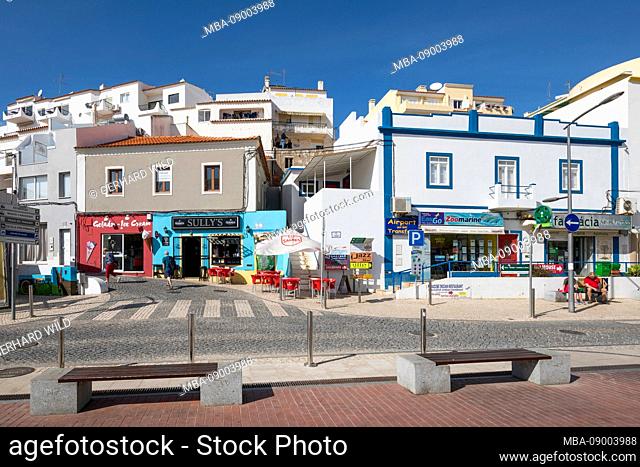 Center of Carvoeiro, Algarve, Faro district, Portugal